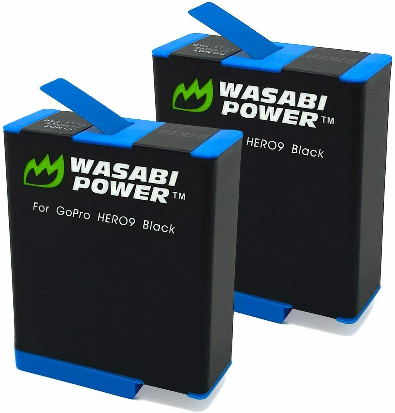 Wasabi Power HERO9 Battery (2-Pack) and USB Triple Charger for GoPro Hero9 Black